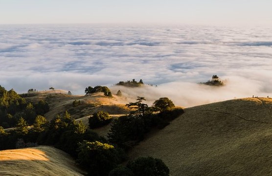 Sky below Mount Tamalpais
